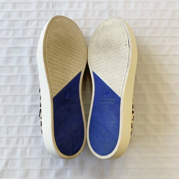 Rothy’s The Original Slip On Sneaker • Leopard Print • Women’s 9 - Picture 9 of 9